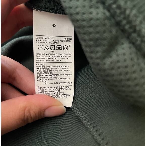 Old Navy Womens High Waisted Dynamic Fleece Jogger Sweatpants Green Size 4X NEW - Picture 6 of 10